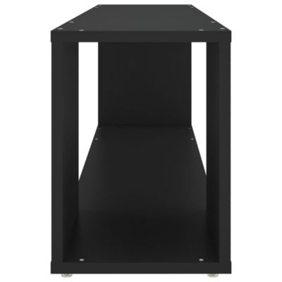 Meuble TV Noir 100x24x32 cm Bois d'ingénierie - Prolenta Premium