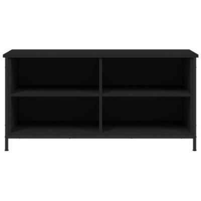 Meuble TV Noir 100x40x50 cm Bois d'ingénierie - Prolenta Premium