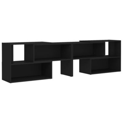 Meuble TV Noir 149x30x52 cm Bois d'ingénierie - Prolenta Premium
