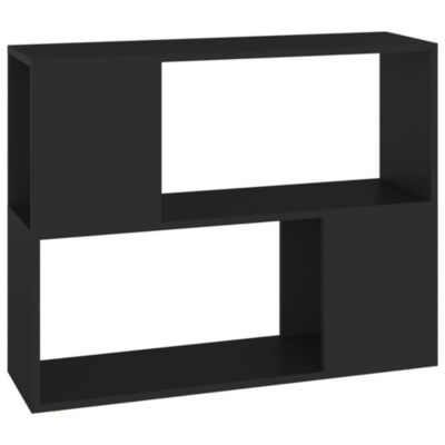 Meuble TV Noir 80x24x63 cm Bois d'ingénierie - Prolenta Premium