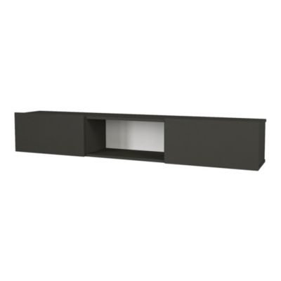Meuble TV Paltamo 180 x 31 x 29,5 cm anthracite en.casa