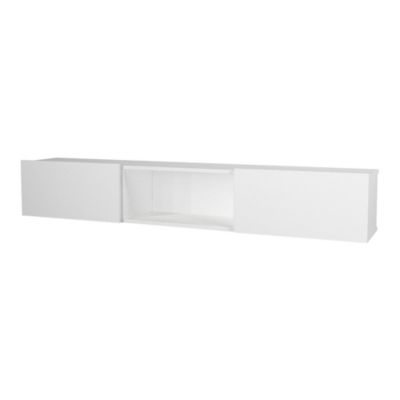 Meuble TV Paltamo 180 x 31 x 29,5 cm blanc en.casa