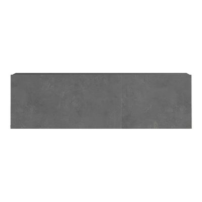 meuble tv serit antique gris foncé mélaminé 100x31,5x29,6 cm