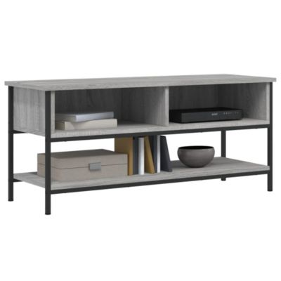 Meuble TV sonoma gris 100x35x45 cm bois d'ingénierie - Prolenta Premium