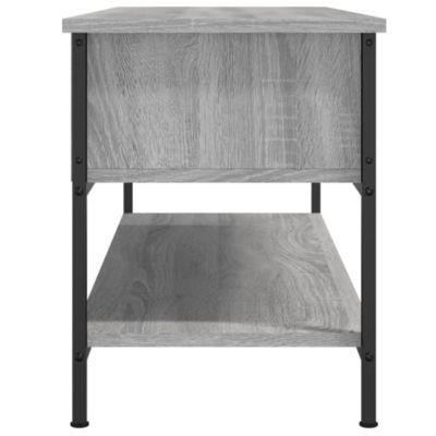 Meuble TV sonoma gris 100x35x45 cm bois d'ingénierie - Prolenta Premium