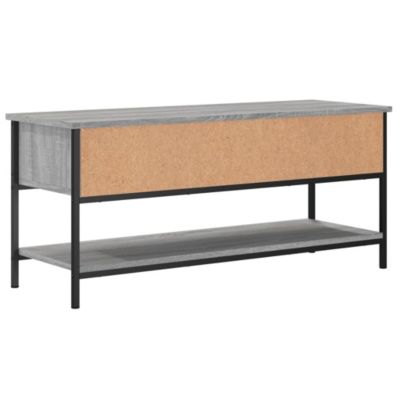 Meuble TV sonoma gris 100x35x45 cm bois d'ingénierie - Prolenta Premium