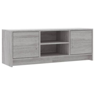 Meuble TV sonoma gris 102x30x37,5 cm bois d'ingénierie - Prolenta Premium