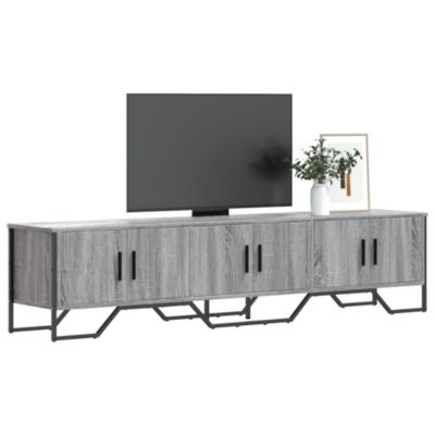Meuble TV sonoma gris 180x34x41 cm bois d'ingénierie - Prolenta Premium