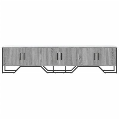 Meuble TV sonoma gris 180x34x41 cm bois d'ingénierie - Prolenta Premium