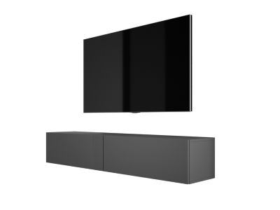 Meuble TV Suspendu, 170 X 34 X 32 Cm, Grey