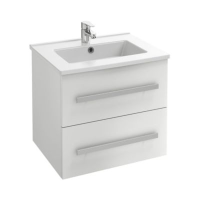 Meuble vasque 60 cm JACOB DELAFON Ola Up blanc