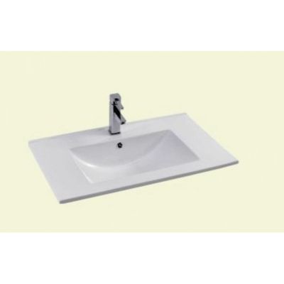 Meuble vasque JUPITER 3.0 Bois Foncé 80cm avec Miroir Reflet
