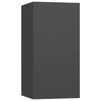 Meubles TV 4 pcs Gris 30,5x30x60 cm Bois d'ingénierie - Prolenta Premium
