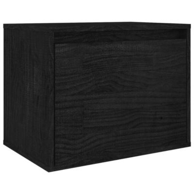 Meubles TV 6 pcs Noir Bois massif de pin - Prolenta Premium