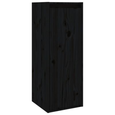 Meubles TV 6 pcs Noir Bois massif de pin - Prolenta Premium