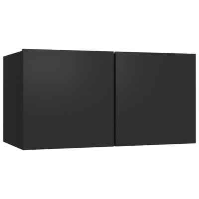Meubles TV 8 pcs Noir Bois d'ingénierie - Prolenta Premium