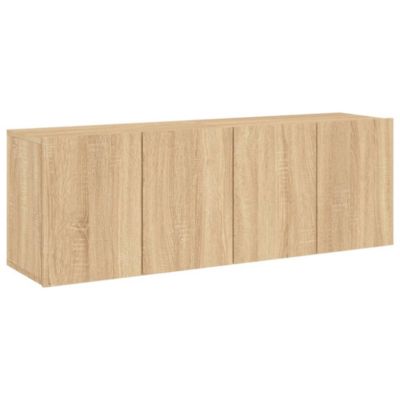Meubles TV muraux 2 pcs chêne sonoma 60x30x41 cm - Prolenta Premium