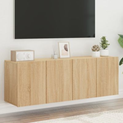 Meubles TV muraux 2 pcs chêne sonoma 60x30x41 cm - Prolenta Premium