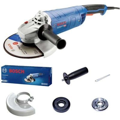 Meuleuse angle filaire bosch gws 2400 j 06018f4200 230 V 2400 W Batterie 5 Ah 23 cm