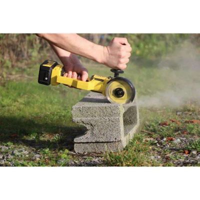Meuleuse angle sans fil 12.5 cm disque 125 x 20 V Batterie 4 Ah nemura