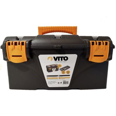 Meuleuse angulaire 850W 115mm + Disque coupe bois et PVC + Disque Diamant laser + Boîte à outils VITO