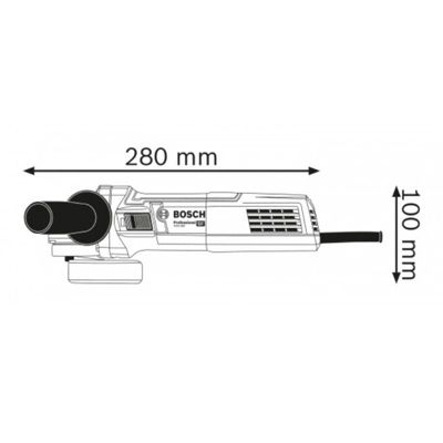 Meuleuse Angulaire Bosch Gws 880 + 2 Disques Diamants