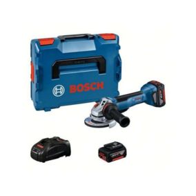 meuleuse bosch GWS 18V-10 18.0 V 1000 W avec batterie sans fil 5.0 Ah