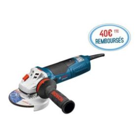 meuleuse bosch GWS 19-125 CI 2.0 V 1900 W avec batterie avec fil 2.4 kg