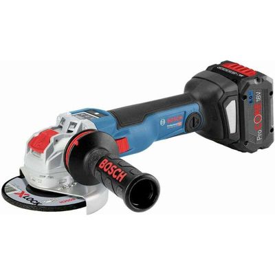 meuleuse bosch GWX 18V-10 18.0 V 1000 W avec batterie sans fil 5.5 Ah
