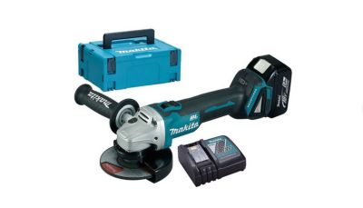 Meuleuse d'angle 18V LXT 125mm (1x5.0 Ah) en MAKPAC  MAKITA DGA504RT1J