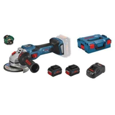 meuleuse GWS 18V-15 SC bosch 18.0 V 1500 W 8.0 Ah avec batterie avec coffret