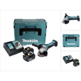 meuleuse makita DGA452RMJ 18.0 V 1 W avec batterie sans fil 4.0 Ah 2.3 kg