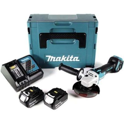 meuleuse makita DGA511RTJ 18.0 V avec batterie sans fil 5.0 Ah