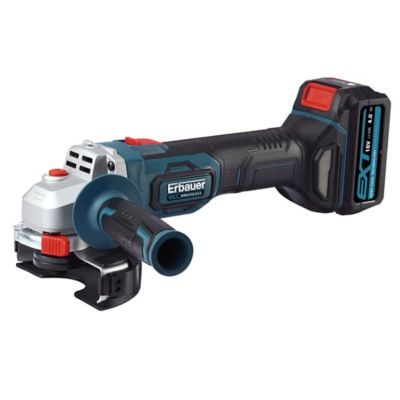 Meuleuse Sans Fil Erbauer Eag18 Li 18v 4ah 115 Mm Castorama