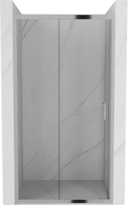 Mexen Apia porte de douche coulissante 130 cm, transparent, chrome - 845-130-000-01-00