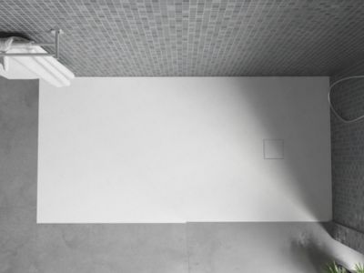 Mexen Bert receveur rectangulaire SMC 150 x 80 cm, blanc - 4K108015