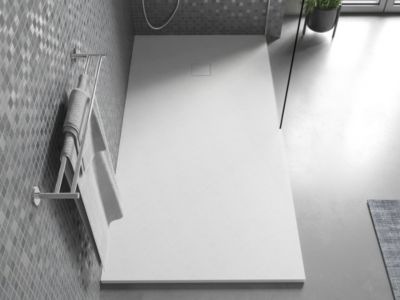 Mexen Bert receveur rectangulaire SMC 150 x 80 cm, blanc - 4K108015