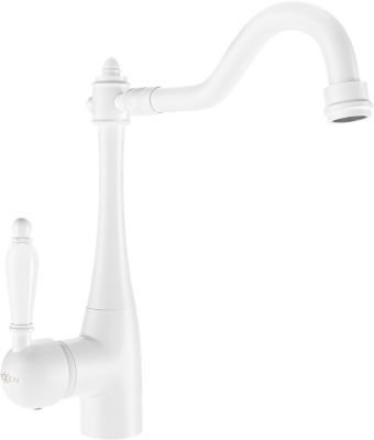 Mexen Carla robinet de cuisine, blanc - 670700-20