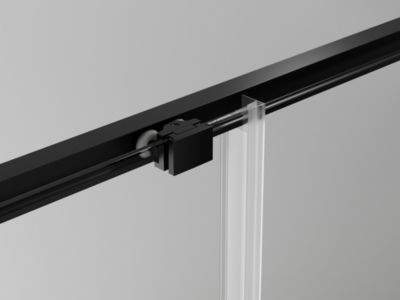 Mexen Exo cabine de douche coulissante 95 x 90 cm, transparent, noir - 8151-095-090-70-00