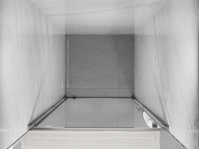 Mexen Exo porte de douche pivotante 60 cm, transparent, chrome - 8181-060-000-01-00