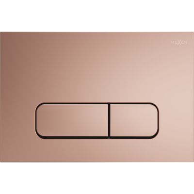 Mexen Fenix 02 bouton de chasse d'eau, or rose - 600205
