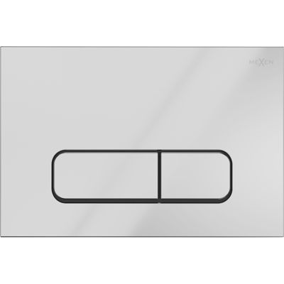 Mexen Fenix Air 02 bouton de chasse d'eau pneumatique, chrome brillant - 6A0201