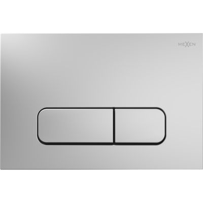 Mexen Fenix Air 02 bouton de chasse d'eau pneumatique, chrome mat - 6A0202