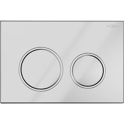 Mexen Fenix Air 07 XS bouton de chasse d'eau pneumatique, chrome brillant - 6A0701