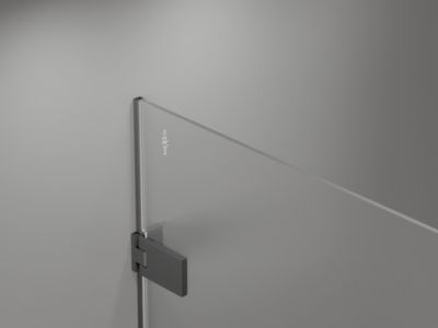 Mexen Lunar-F Duo cabine de douche pliante 80 x 70 cm, transparent, gun metal - 836-080L-070P-95-00