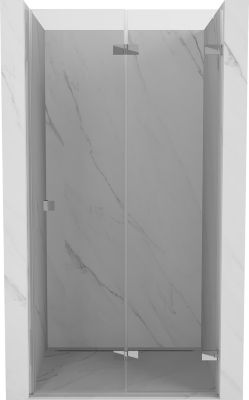 Mexen Lunar-F porte de douche pliante droite 50 cm, transparent, chromé - 836-050-000-01-00-P
