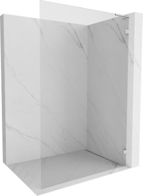 Mexen Lunar L paroi de douche Walk-in droite 50 x 200 cm, transparent 8 mm, chrome - 830L-050-000-01-00-P