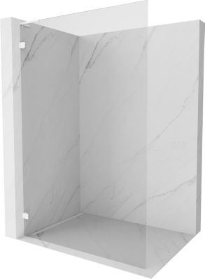 Mexen Lunar L paroi de douche Walk-in gauche 60 x 200 cm, transparent 8 mm, blanc - 830L-060-000-20-00-L