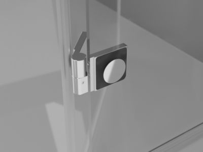 Mexen Mist-F Cabine de douche pliable Duo gauche 115 x 80 cm, transparent, chrome - 8A6-115L-080P-01-00