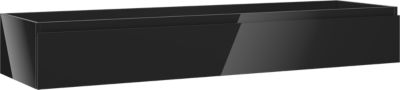 Mexen Orio cabinet de salle de bain sous lavabo 160 cm, 1 tiroir, noir brillant - 91A10-16023-1-BF70
